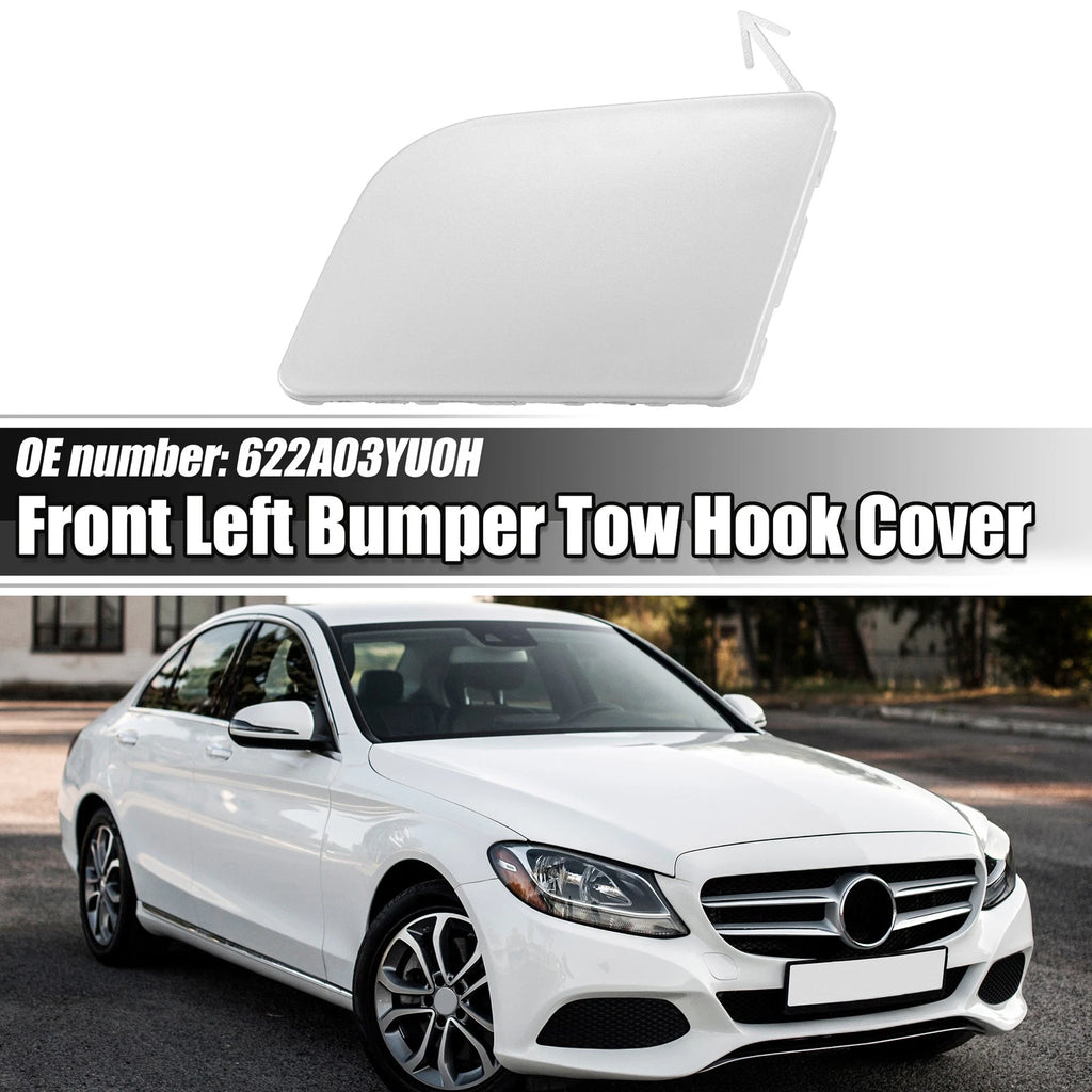 Tow Hook Cover for Nissan Sentra (2013–2019) - Silver Tone