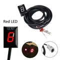 Red LED Gear Indicator for Suzuki SV650 DL650 DL1000 GSX-R600 GSX1400 (2003–2023)