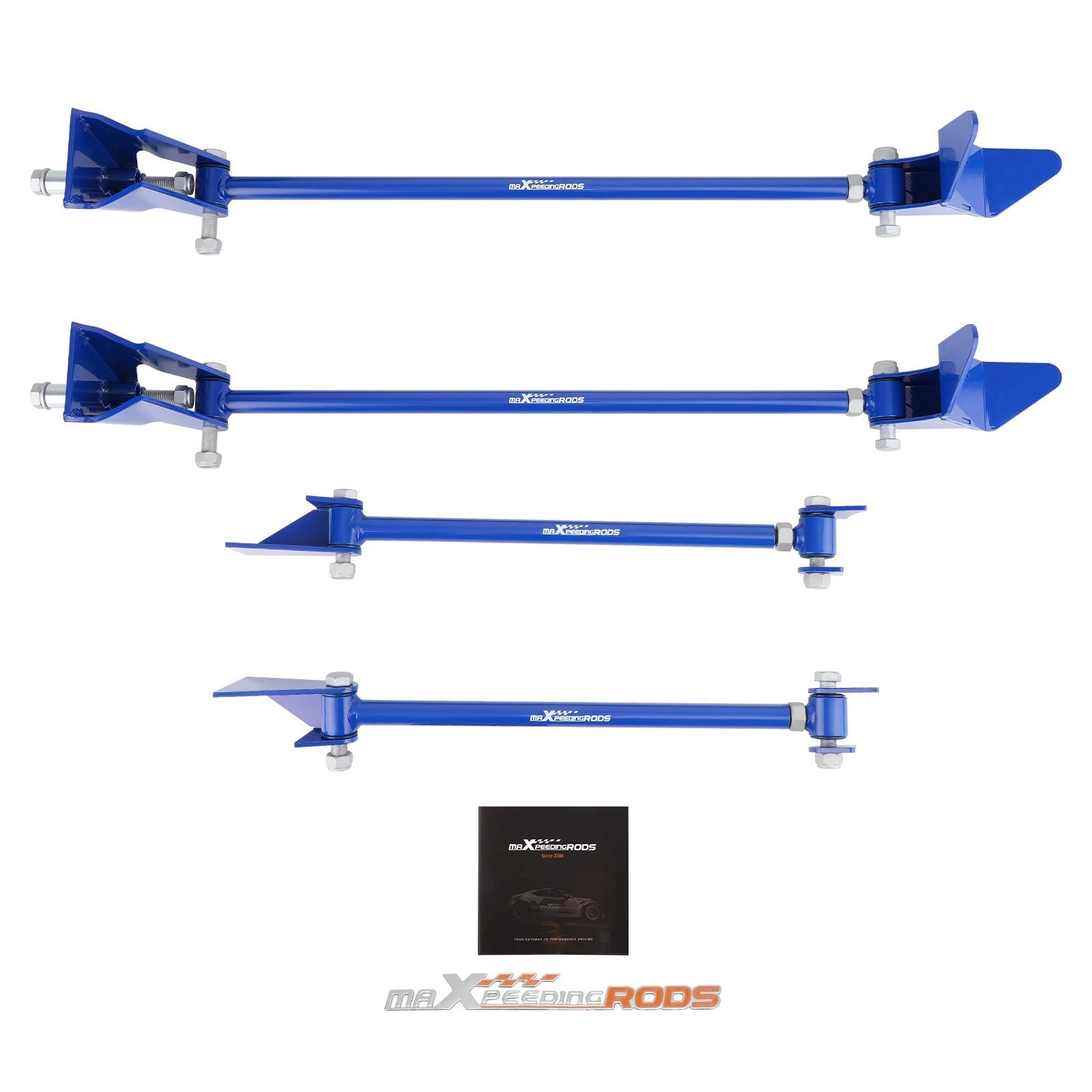 Rear Triangulated 4 Link Kit for Chevrolet S10 (1994–2004) Welded Brackets