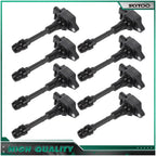8X Ignition Coils for Infiniti QX56 (2007–2010) & Nissan Titan (2007–2015)
