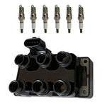 Ignition Coil & Iridium Spark Plug Kit for Ford Taurus (1996-2000)