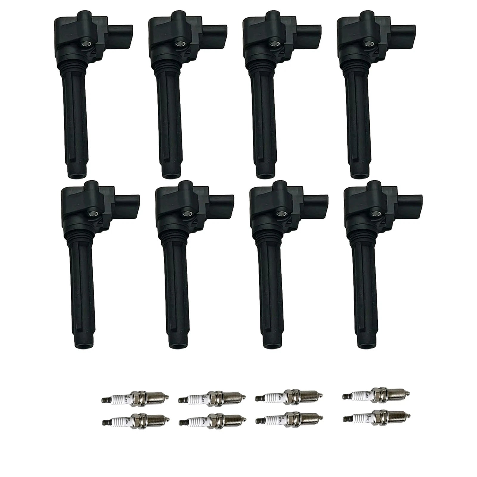 Set of 8 Ignition Coils & Iridium Spark Plugs for Audi A8 Quattro (2010–2017)
