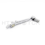 Chrome Foldable Brake Shift Pedal for Kawasaki ZX6R 636 (2003–2004)