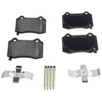 Disc Brake & Pad Kit for Dodge Challenger (2018–2020) Front & Rear