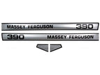 Bonnet Decal Set for Massey Ferguson 390 Tractors