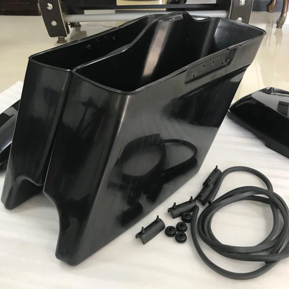 4.5" Stretched Extended Hard Saddlebags for Harley Touring (2014–Present)