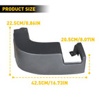 Set of 2 Rear Right Bumper End Caps for Ford Transit 150 250 350 (2015–2022)