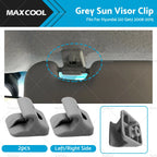 2X Sun Visor Clip for BMW 3 5 X3 X5 Z4 (2004–2016) 84HY004X2
