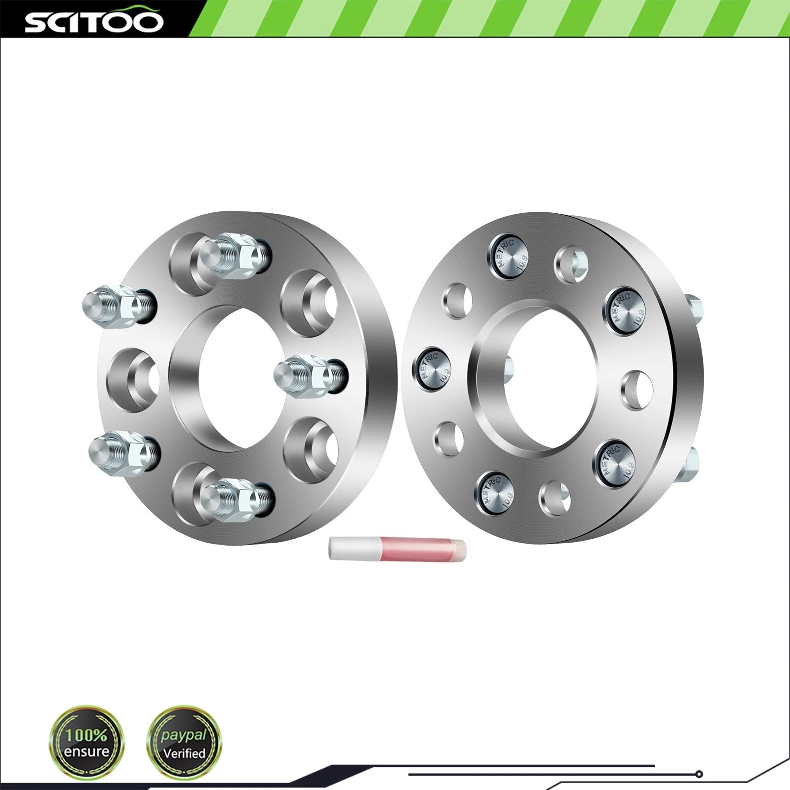 2X Wheel Adapters 5x110 to 5x114.3 for Chevrolet HHR Cobalt (2005–2010)