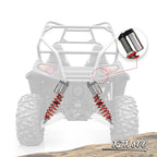 Stage 4 Rear Air Shock Absorber for Polaris RZR S 800 (2009–2014)