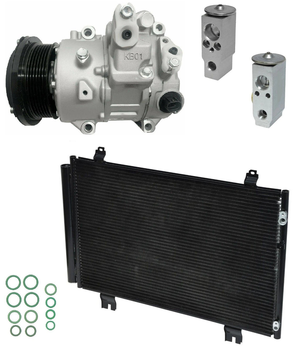 AC Compressor Kit With Condenser for Lexus LS460 4.6L (2017–2017)