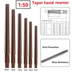 1x Conical Degree Manual Pin Taper Shank Hand Reamer 3/4/5/6/8/10mm