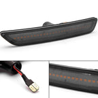 Smoked Lens Amber LED Front Side Marker Lamps for Ford Mustang (2010–2014)