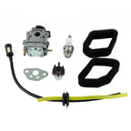 Carburetor Kit with Air Filter & Fuel Line for RLTGM25CS RBCGM25BB