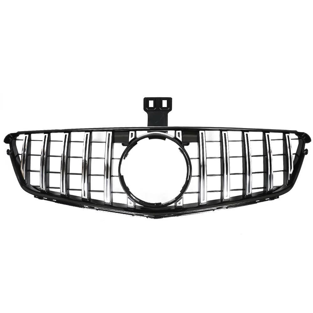 Chrome GTR Style Front Grille for Mercedes Benz W204 C250 C300 C350