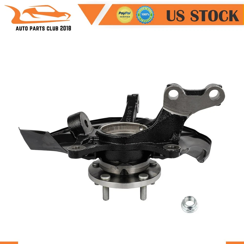 Front LH Wheel Hub Bearing Steering Knuckle for Toyota Highlander (2004–2007)