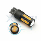 Amber LED Rear Turn Signal Light Bulbs for 2Pcs (7440-7444) (990-991)
