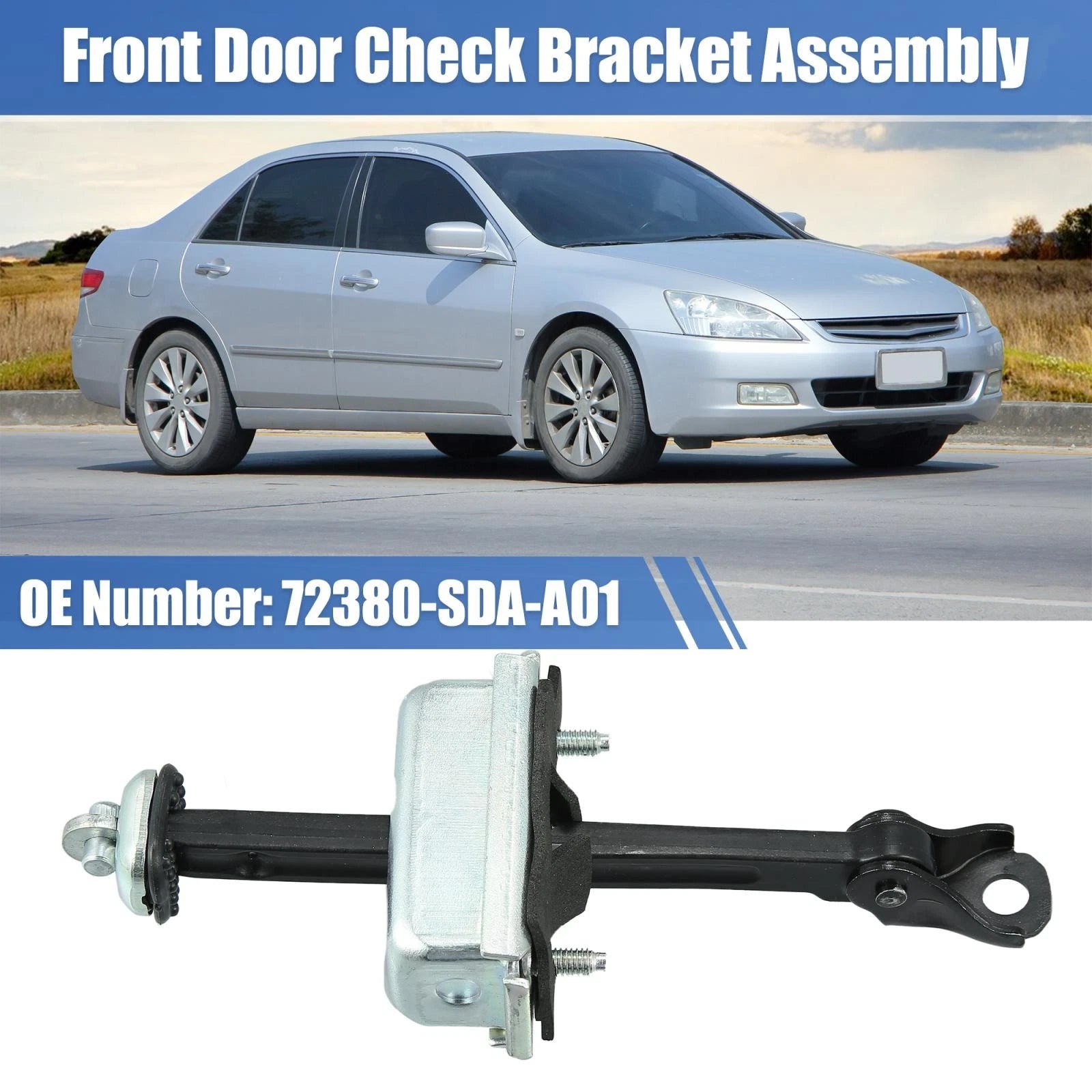 Front LH Door Check Stop Strap 72380-SDA-A01 for Honda Accord (2003–2007)