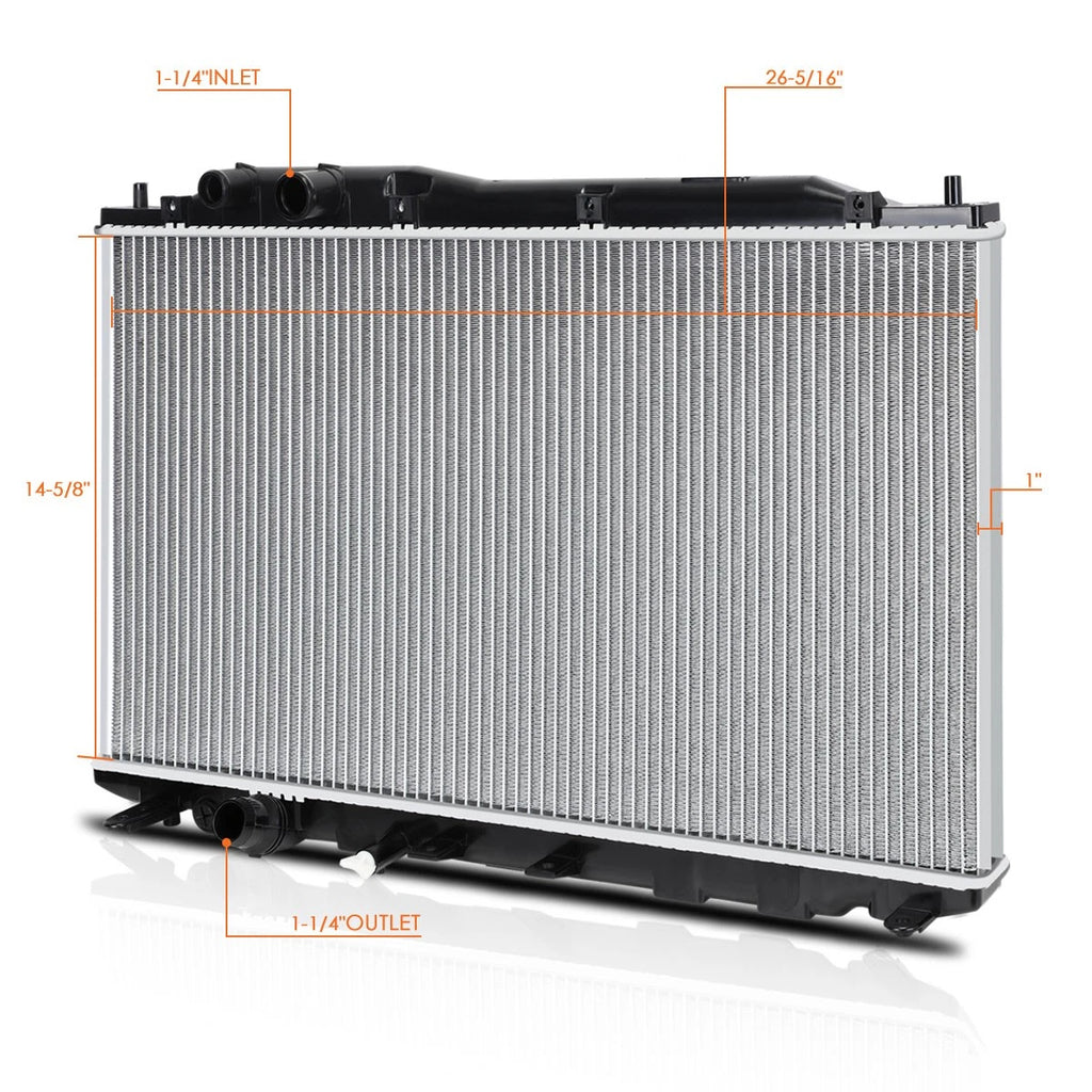 OE Replacement Aluminum Core Radiator for Honda Civic (2006–2011) DPI-2922