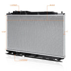 OE Replacement Aluminum Core Radiator for Honda Civic (2006–2011) DPI-2922