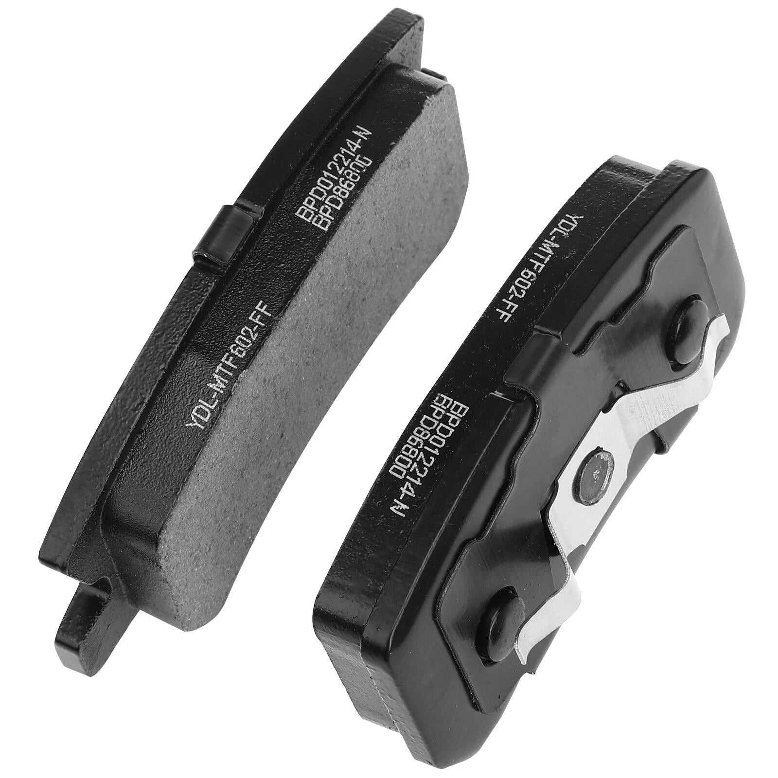 Set of 4 Rear Ceramic Brake Pads for Mitsubishi Outlander (2007–2013)