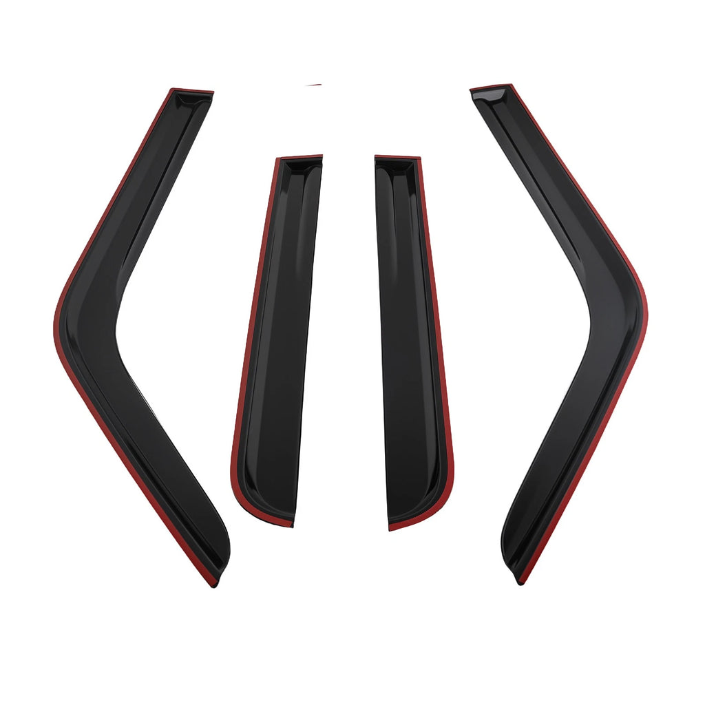 Set of 4 Window Rain Visor Guards for Jeep Patriot (2007–2018)