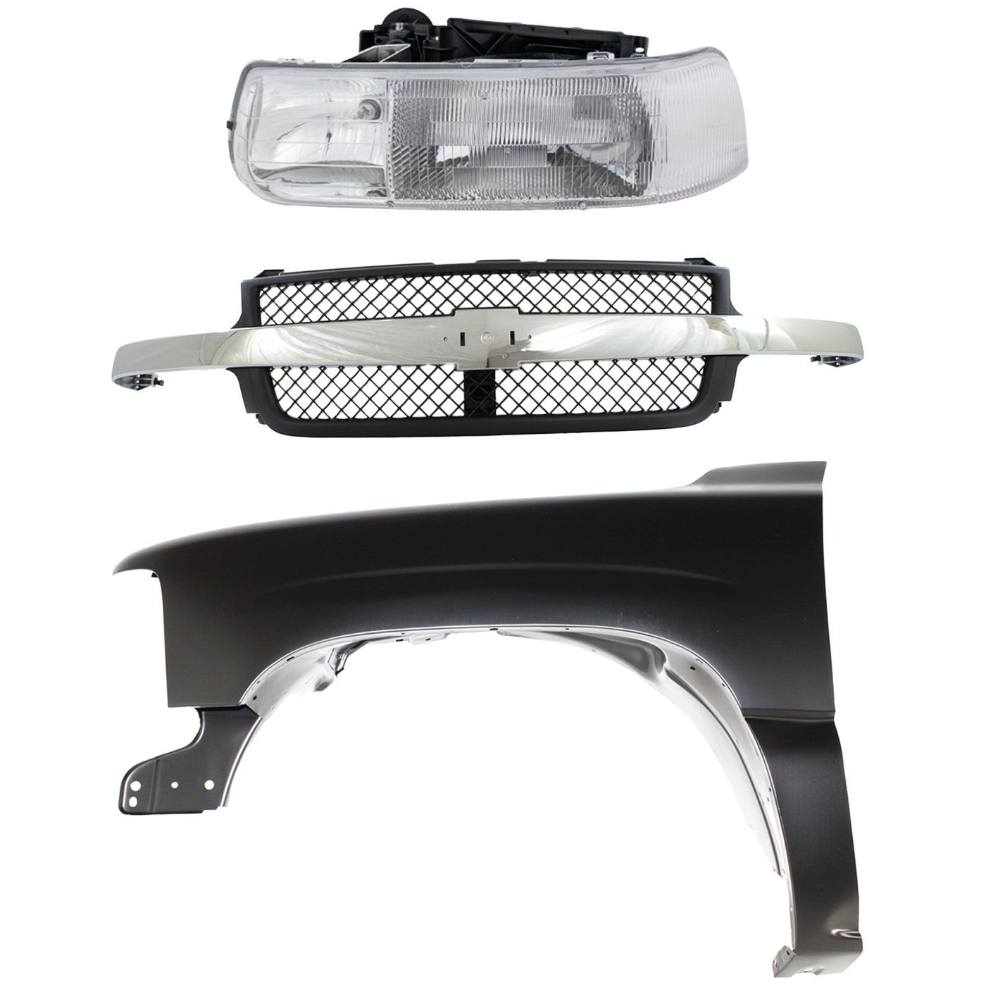 Driver Left Side Fender Quarter Panel for Chevy Silverado 2500 HD