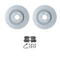 Zimmerman Rear Rotors & Akebono Brake Pads Kit for Audi A6 A7 S6 S7 (2012–2020)