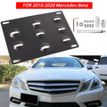 Tow Hook License Plate Bumper for Mercedes C E S GLC GLK GLA (2010–2020)