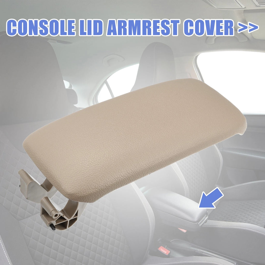 Center Console Cover Lid 8P0864245P for Audi A3 (2003–2012) Beige Armrest