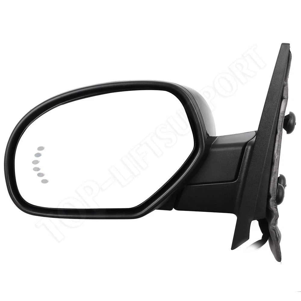 Left Side Arrow Puddle Lamp Mirror for Chevy GMC (2007–2013)