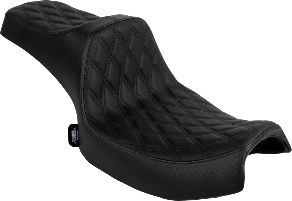 Predator III 2-Up Seat for Harley-Davidson (2014–2023) - Vinyl/Solar Leather