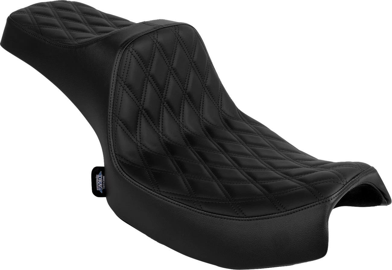 Predator III 2-Up Seat for Harley-Davidson (2014–2023) - Vinyl/Solar Leather