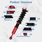 Coilovers for Honda Accord (2003–2007) - Adjustable Height Suspension