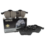 Set of 4 Akebono EURO Front Ceramic Disc Brake Pads for Audi TT Quattro (2000–2014)