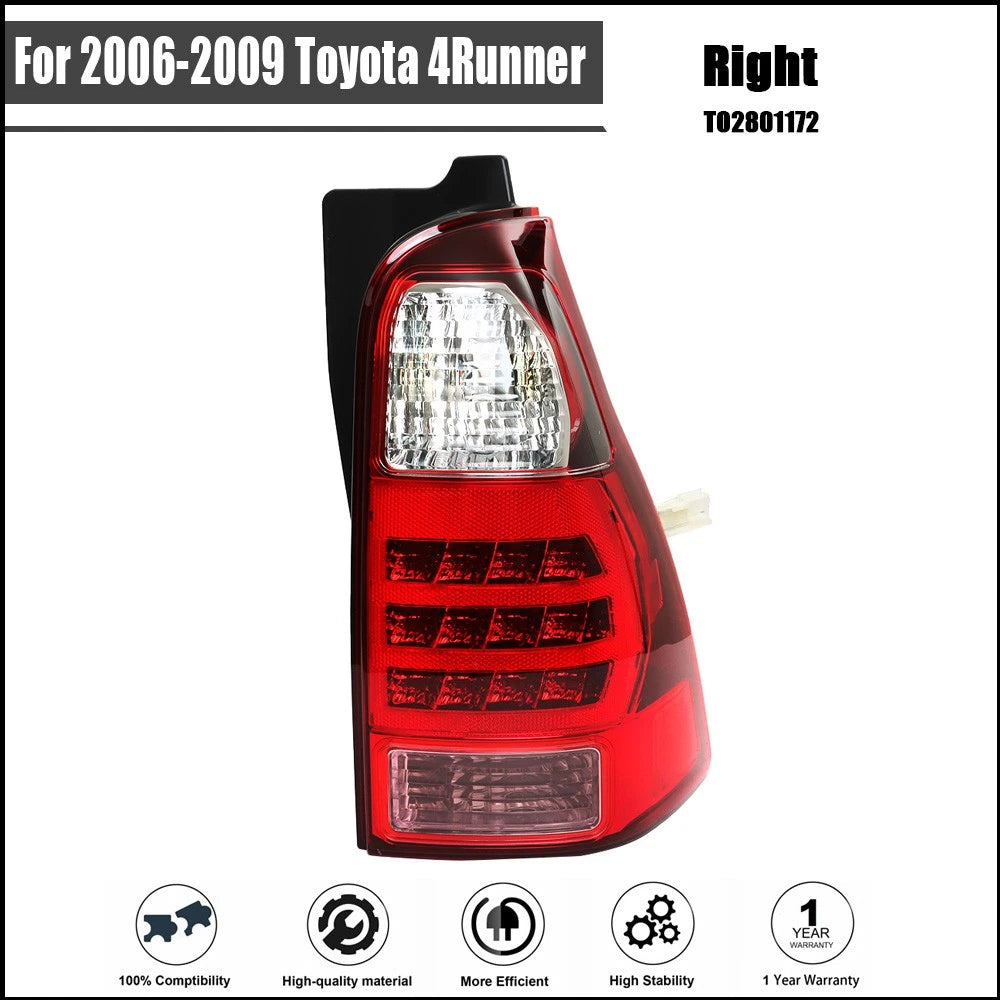 Halogen Tail Light Assembly for Toyota 4Runner (2006–2009) Right Side