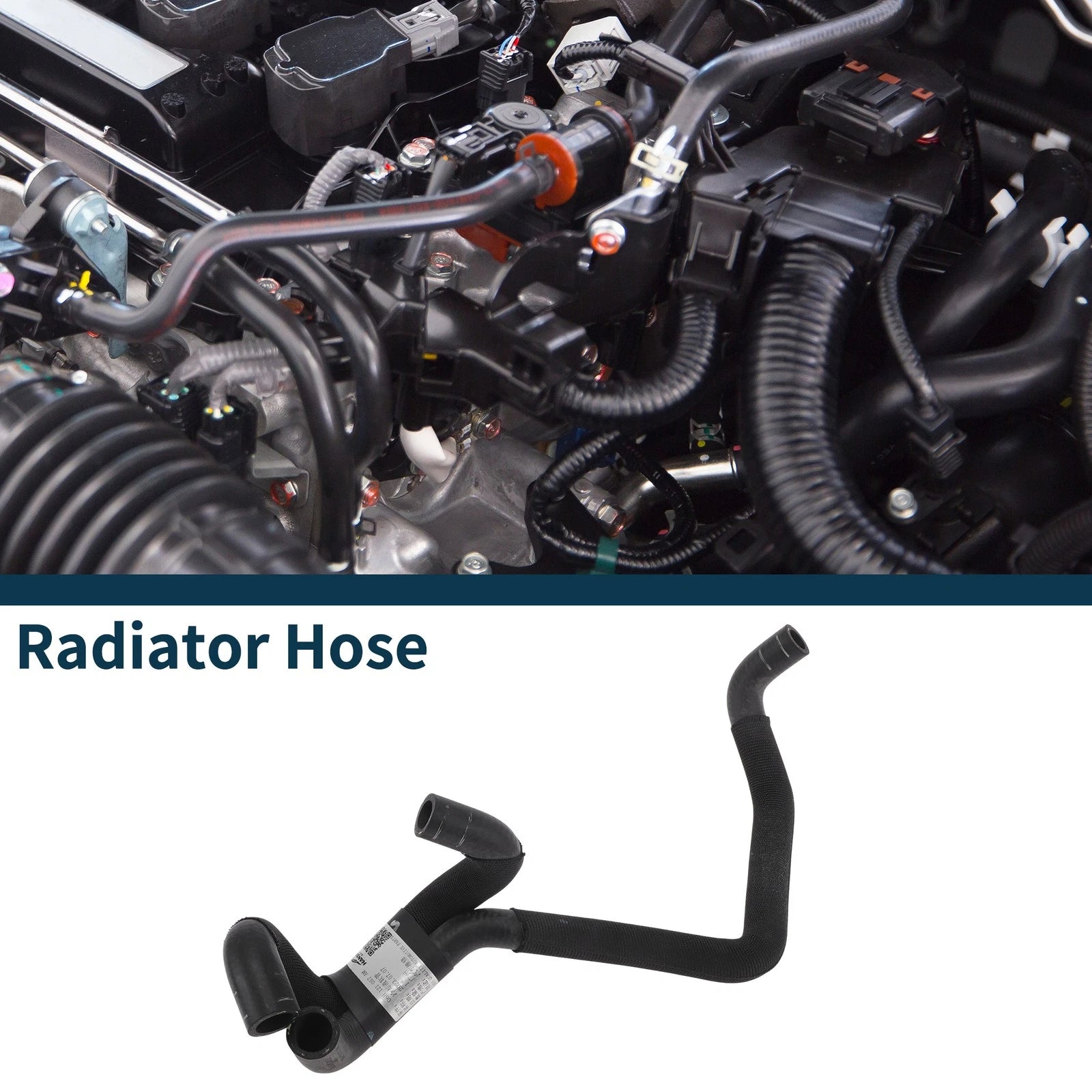 Radiator Hose Coolant Pipe for Audi A6 2.0L (2012–2015) No. 06H121057AM Rubber