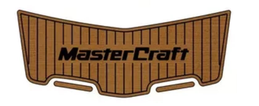 Swim Platform Pad for MasterCraft X-2 (2010) - EVA Foam Faux Teak Deck Mat