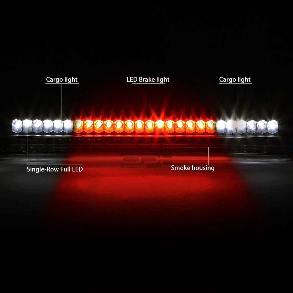 Smoked Full LED Third Tail Brake Light for Titan (2004–2014)