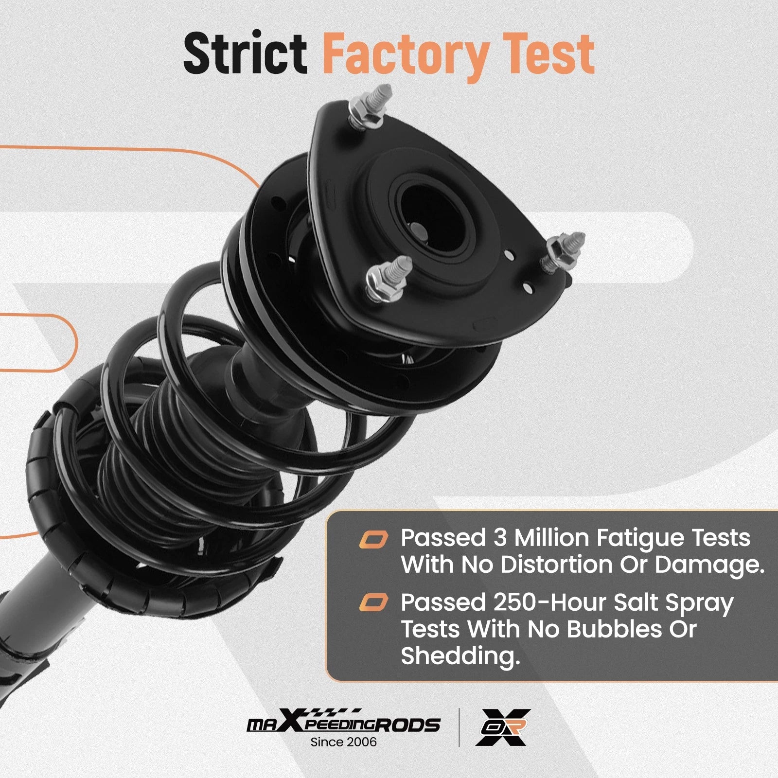 Front Complete Struts & Rear Shocks for Scion xA xB (2004–2006) 343426