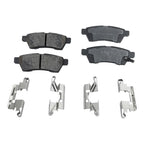 Set of 4 Brake Pads for Suzuki Equator (2011–2012)