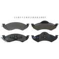 Set of 4 Disc Brake Pads for Dodge Durango (1998–1999)