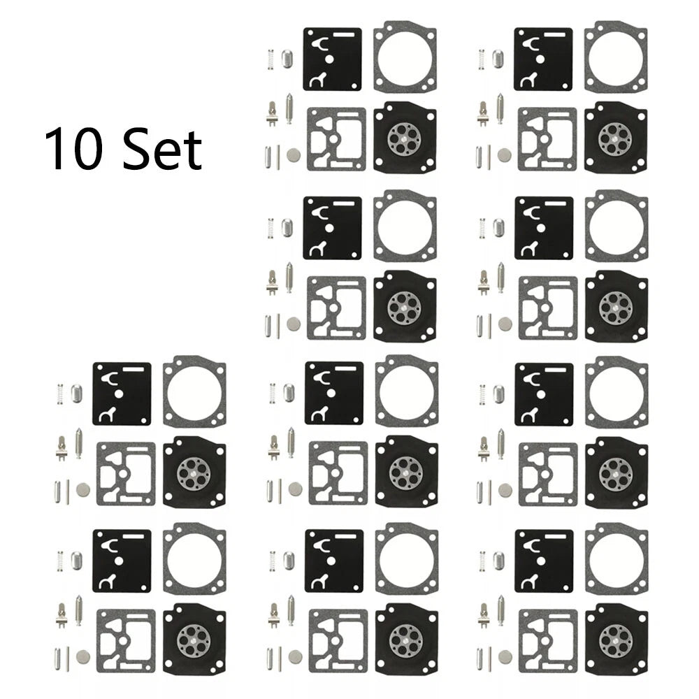 10 Set Carburetor Kit for Husqvarna 345 346 353 (RB-122) Chainsaws