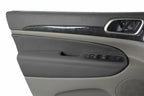 Leather Armrest Door Panel Cover for Jeep Grand Cherokee (2011–2019) Gray