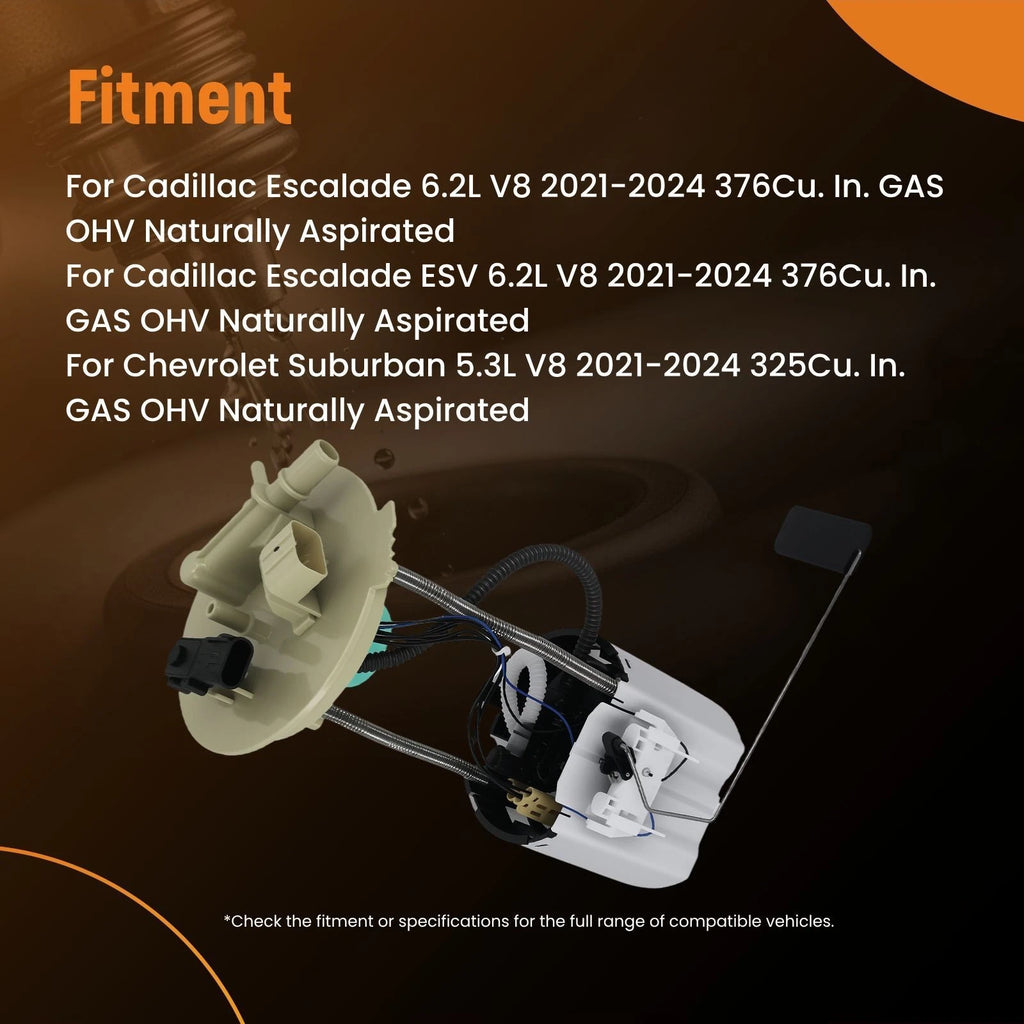 Fuel Pump Module for Cadillac Escalade ESV, Chevy Suburban (2021)
