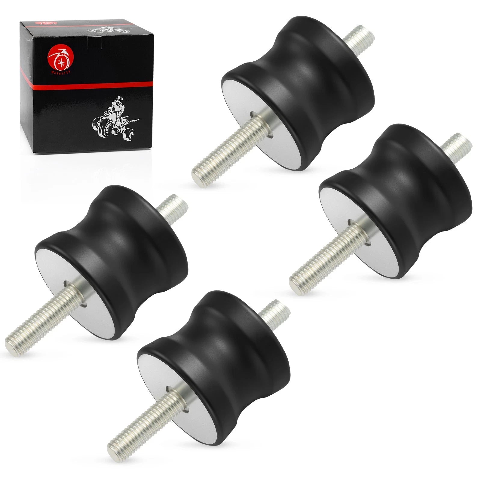 4Pcs Shock Mount 939010254 for Multiquip MVC-64VH/VHW MVC80VH/VHW MVC82VH/VHW