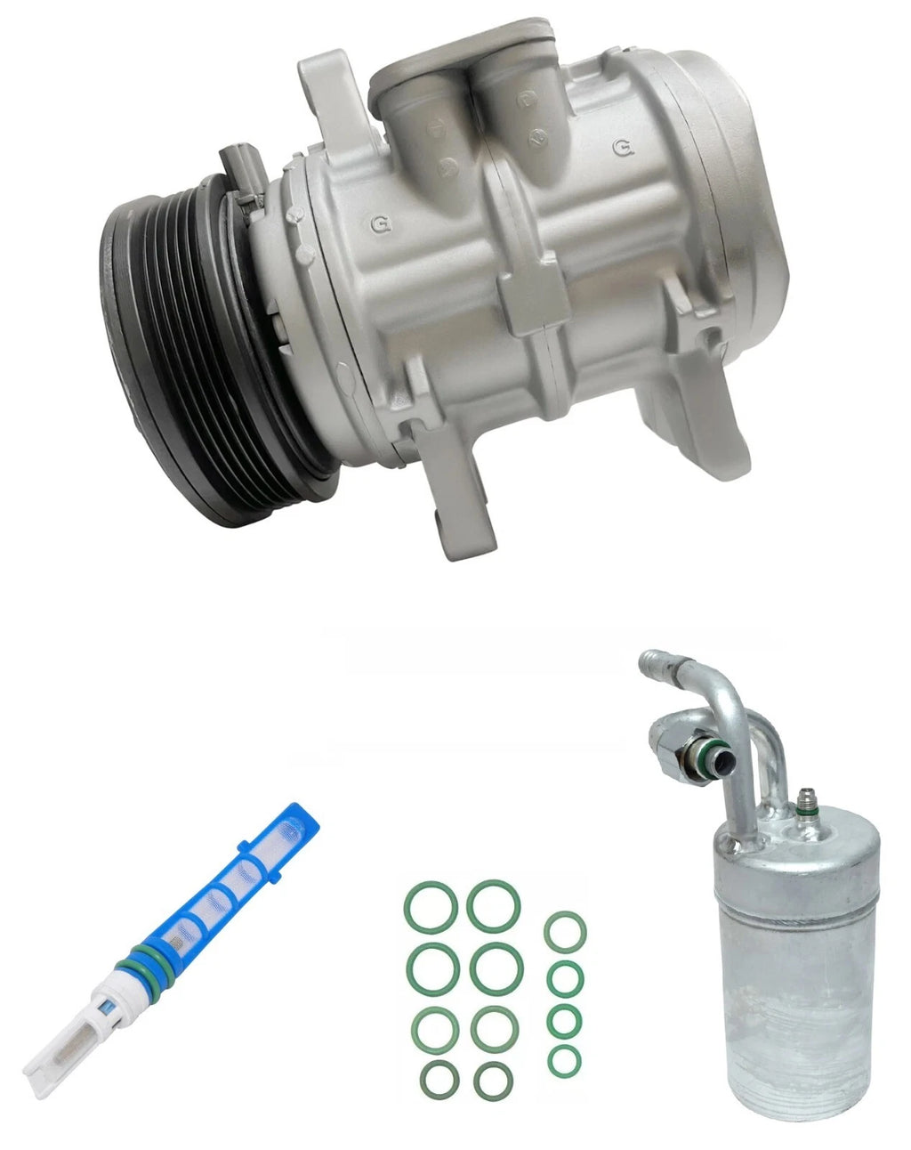 A/C Compressor Kit Replacement for Ford Mustang 3.8L 5.0L (1983–1984)