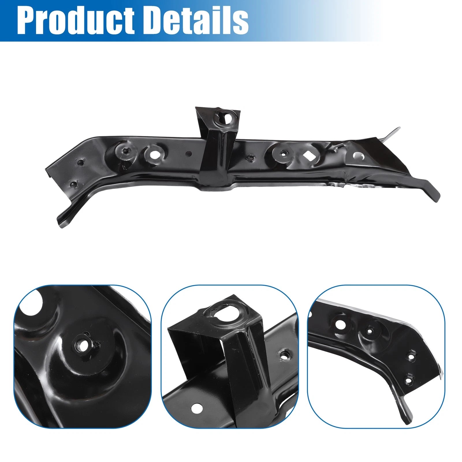 Upper Right Radiator Support Bracket for Nissan Rogue (2014–2020) 625134CB0A