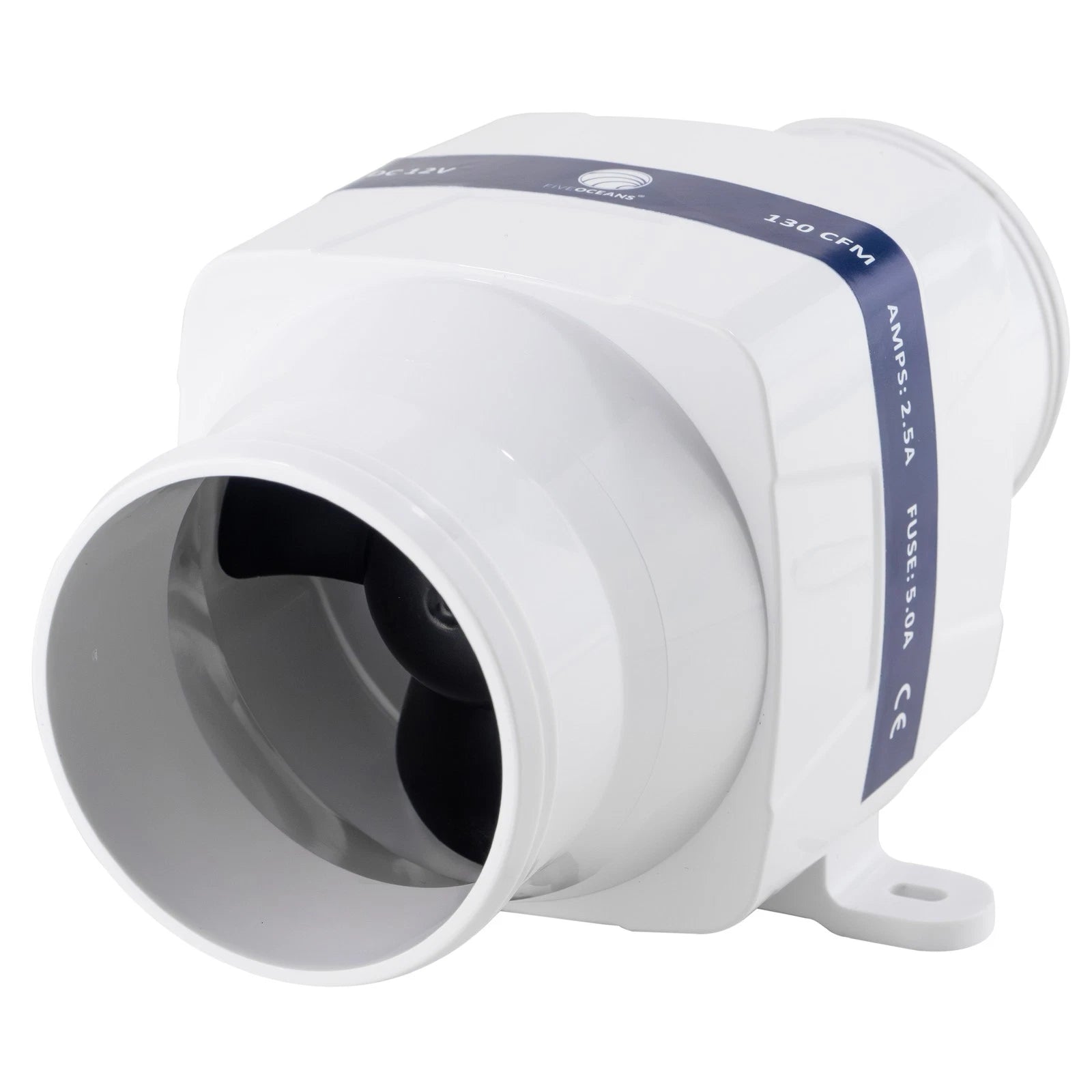 In-Line Bilge Blower for 3" Interior Diameter Vent (12V) - FO4333