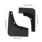 Mud Flaps Kit Splash Guards for Hyundai Elantra (2021-2022) Black